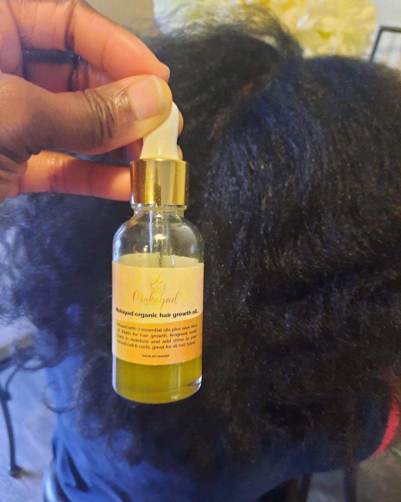 Makayad organic hair growth oil